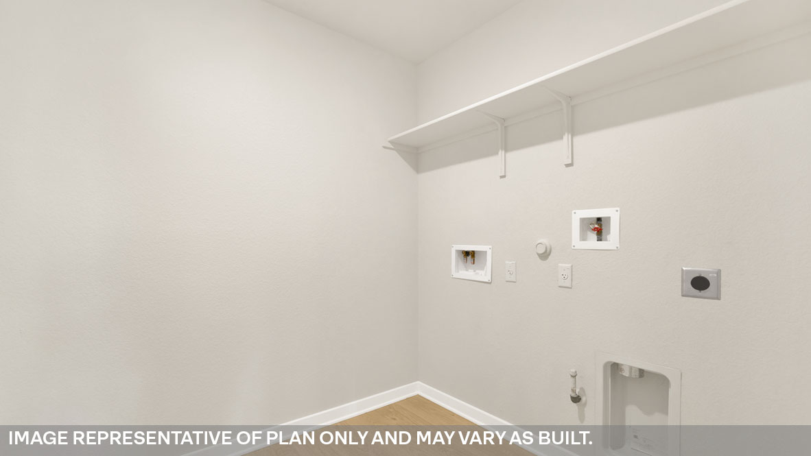 Hartland Ranch Holden Floorplan Laundry Room