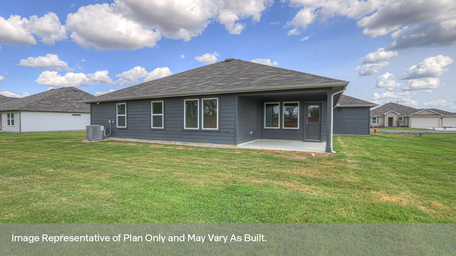 Holden Floorplan Back Patio and Yard