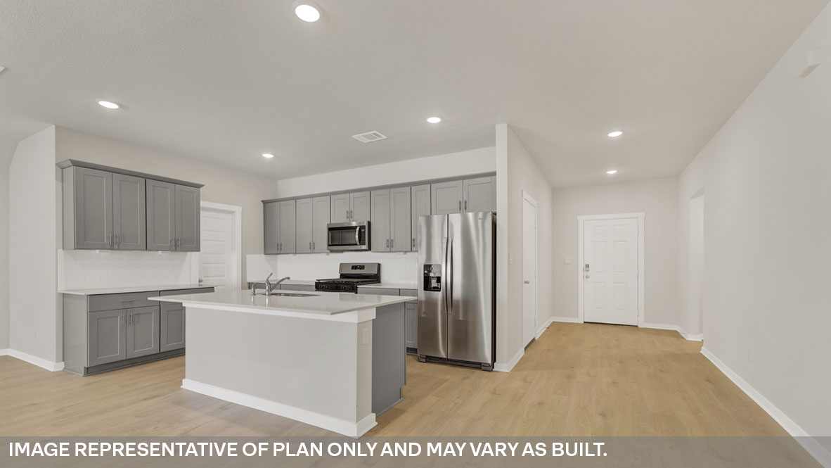 Holden Floorplan Kitchen and Entry