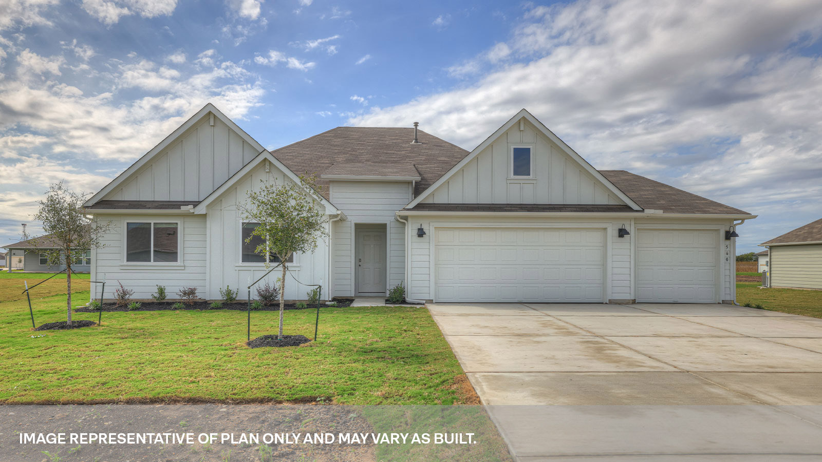 Irving Floorplan Exterior Photo 5 bedroom 3 bath 3 car One Story