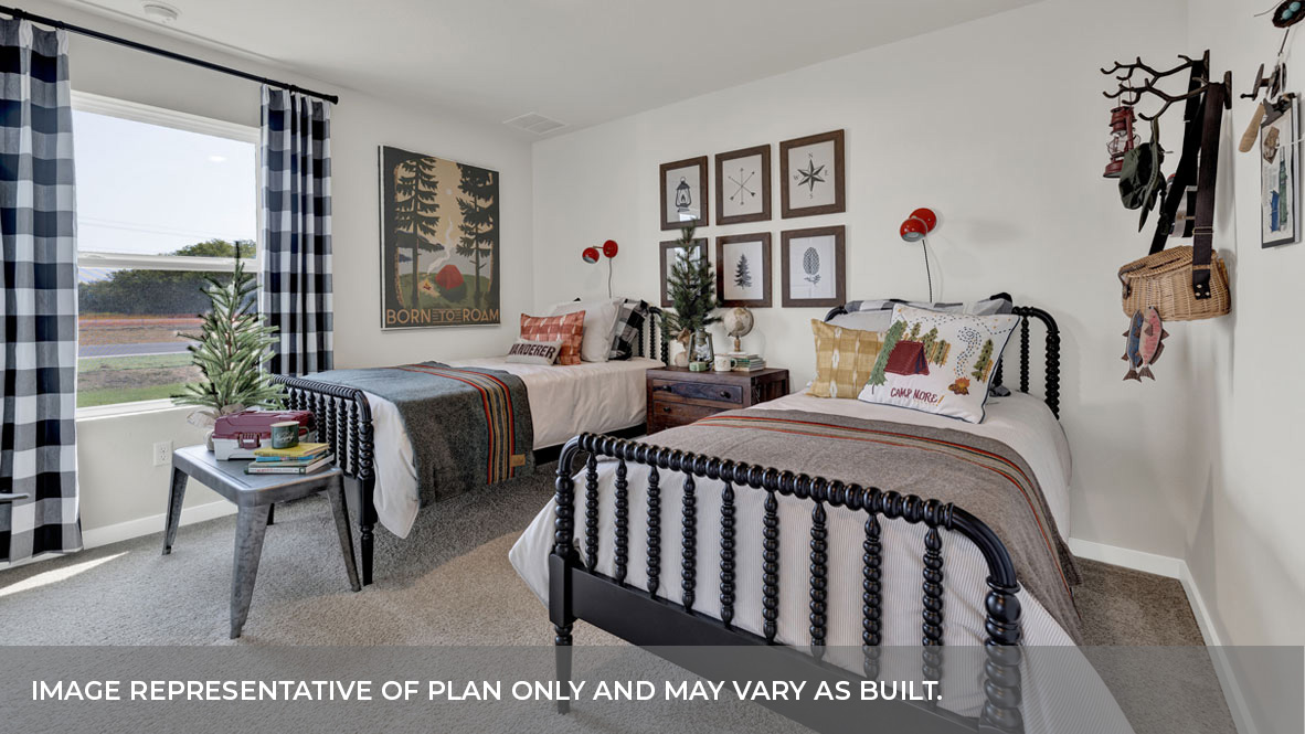 Irving Floorplan Bedroom 3