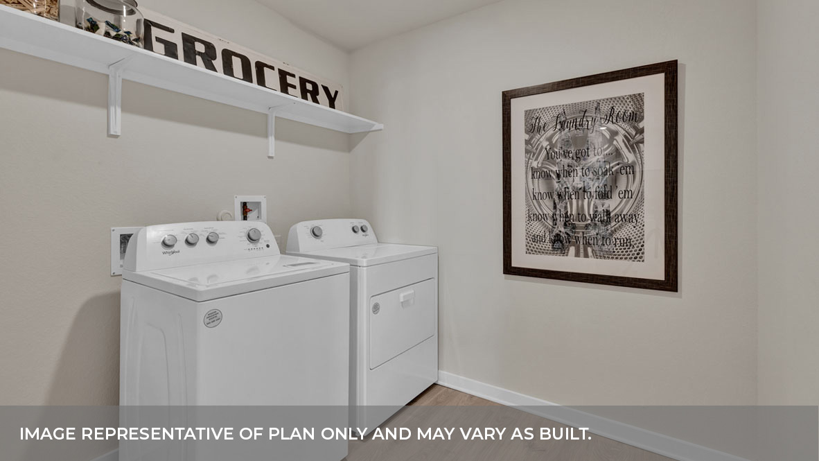 Irving Floorplan Utility Room