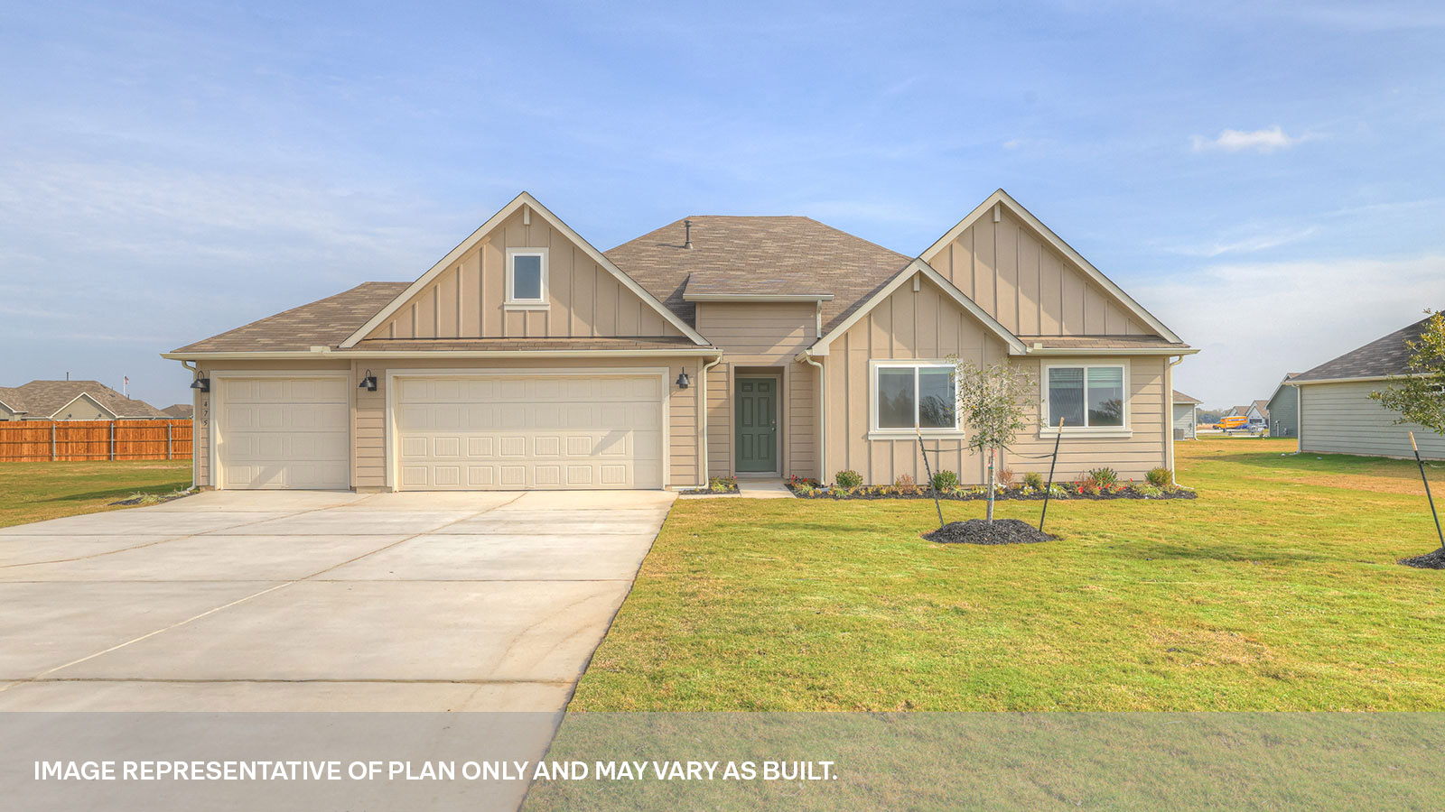 Irving Floorplan 2nd Exterior Photo 5 bedroom 3 bath 3 car One Story