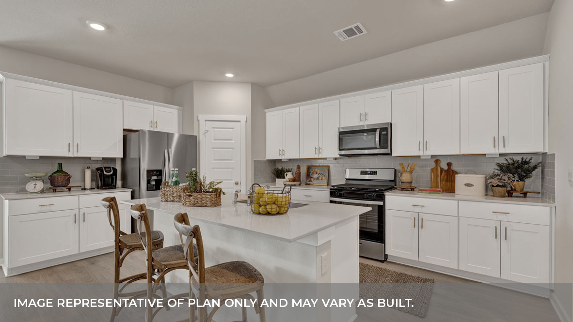 Irving Floorplan Kitchen Island