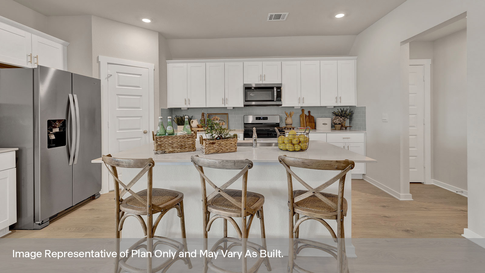 Irving Floorplan Kitchen Island