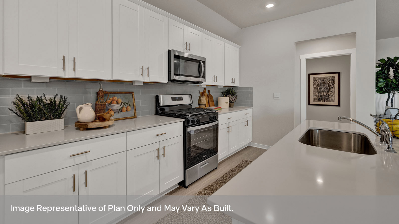 Irving Floorplan Kitchen Island