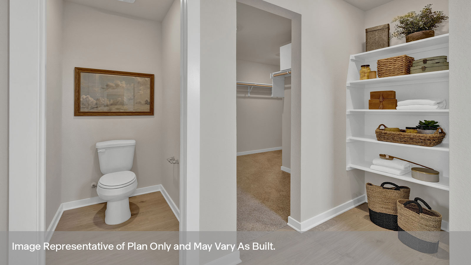 Irving Floorplan Bathroom 1 Sink and Shower