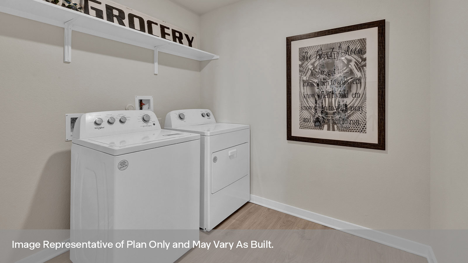 Irving Floorplan Utility Room