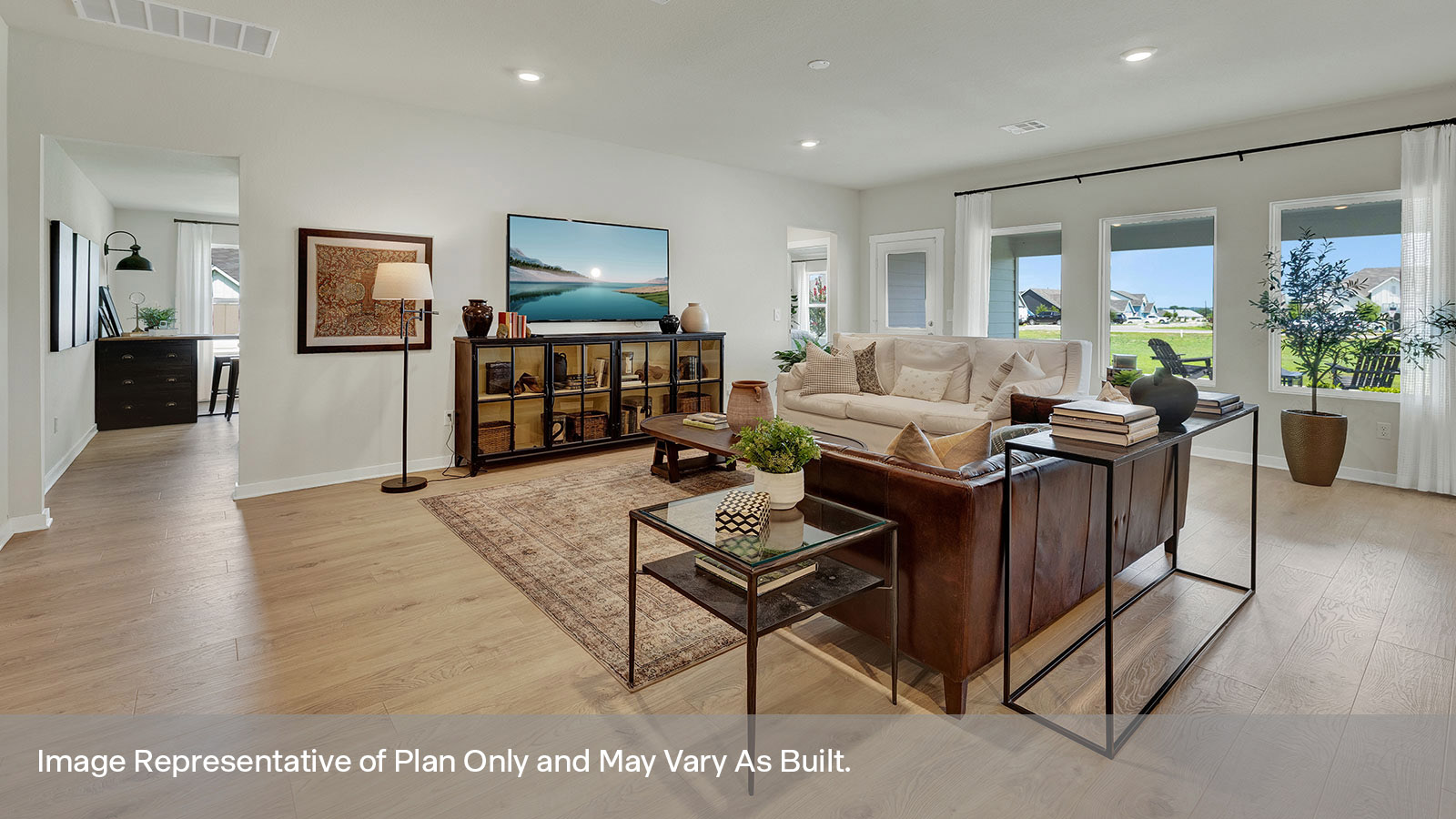 Irving Floorplan Living Room