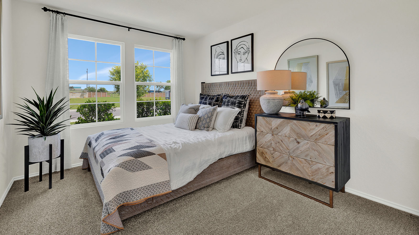 Arroyo Ranch Denton Floorplan Bedroom 3