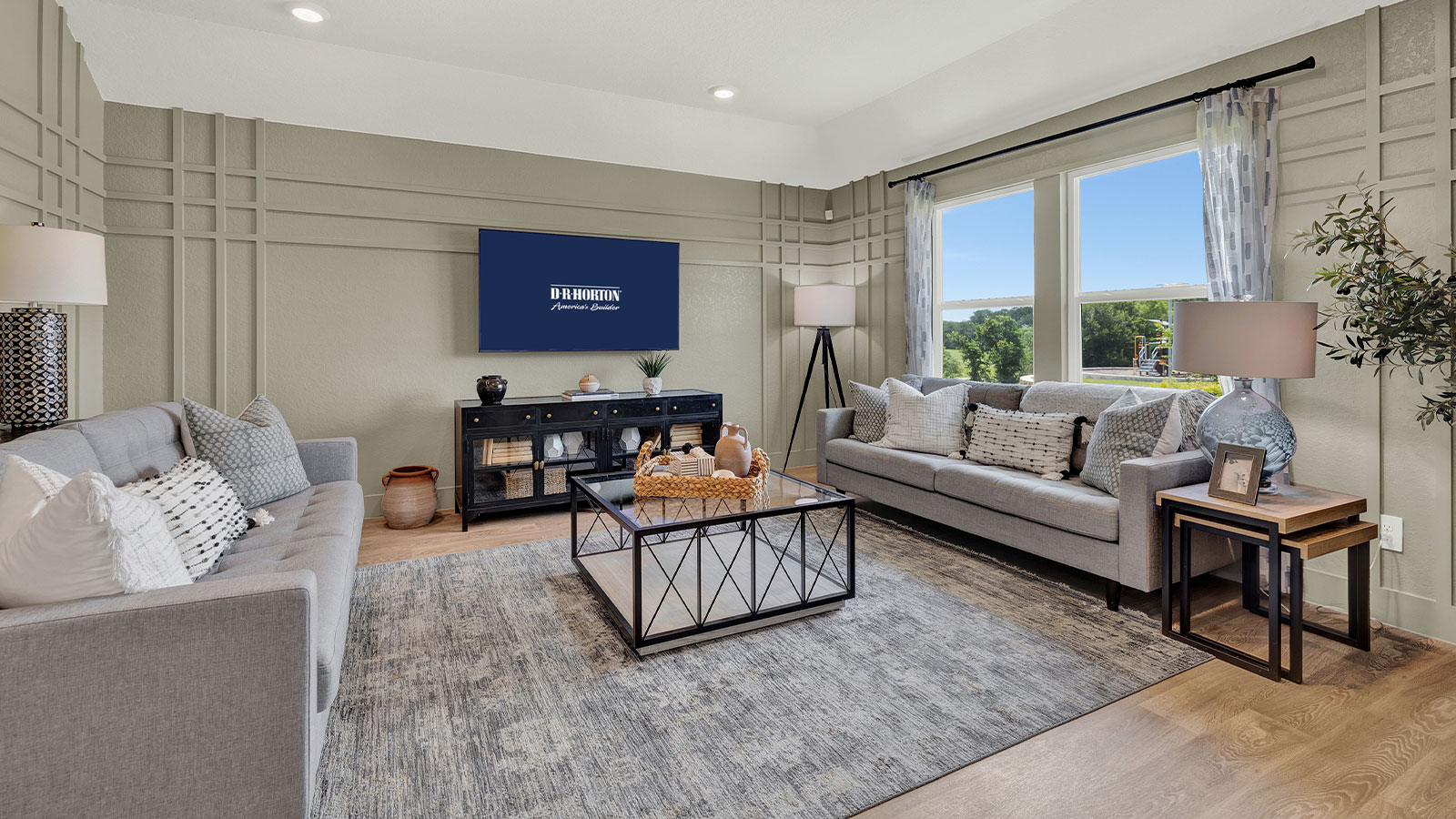 Arroyo Ranch Denton Living Room