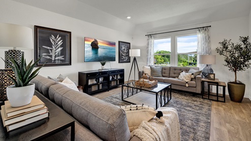 Arroyo Ranch Denton Floorplan Living Room 2