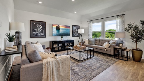 Arroyo Ranch Denton Floorplan Living Room 3