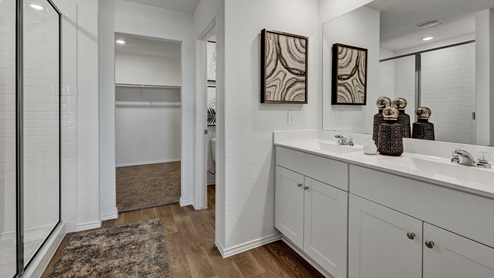 Arroyo Ranch Denton Floorplan Bathroom 1