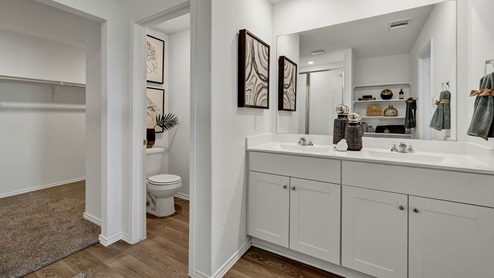 Arroyo Ranch Denton Floorplan Bathroom 1 Vanity