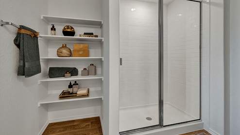 Arroyo Ranch Denton Floorplan Bathroom 1 Shower
