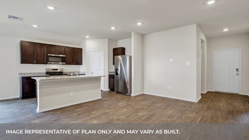 Arroyo Ranch Baxtor Floorplan Living Room and Kitchen 2