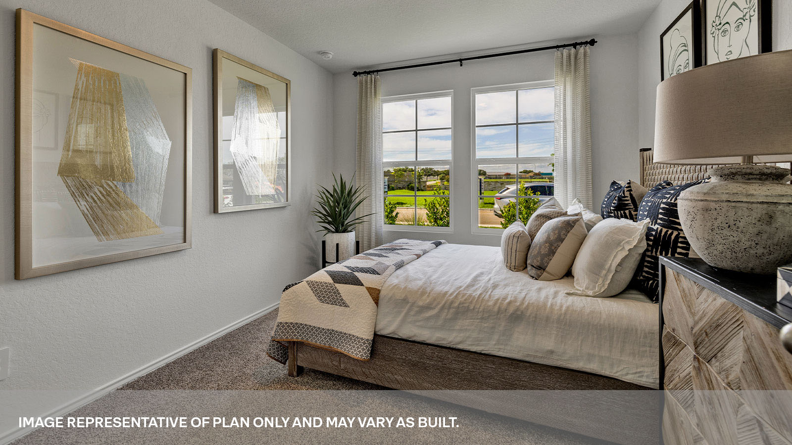 Arroyo Ranch Denton  Floorplan Bedroom 3_2