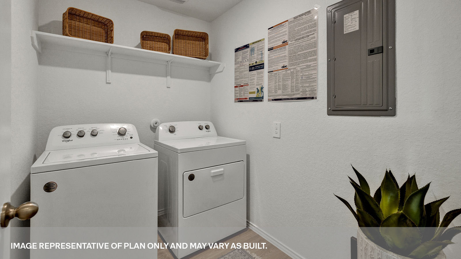 Arroyo Ranch Denton Floorplan Utility Room