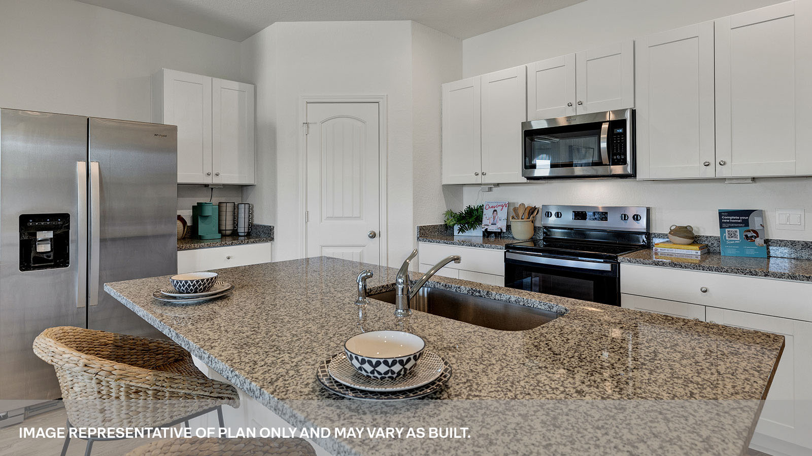 Arroyo Ranch Denton Floorplan Kitchen Island Sink