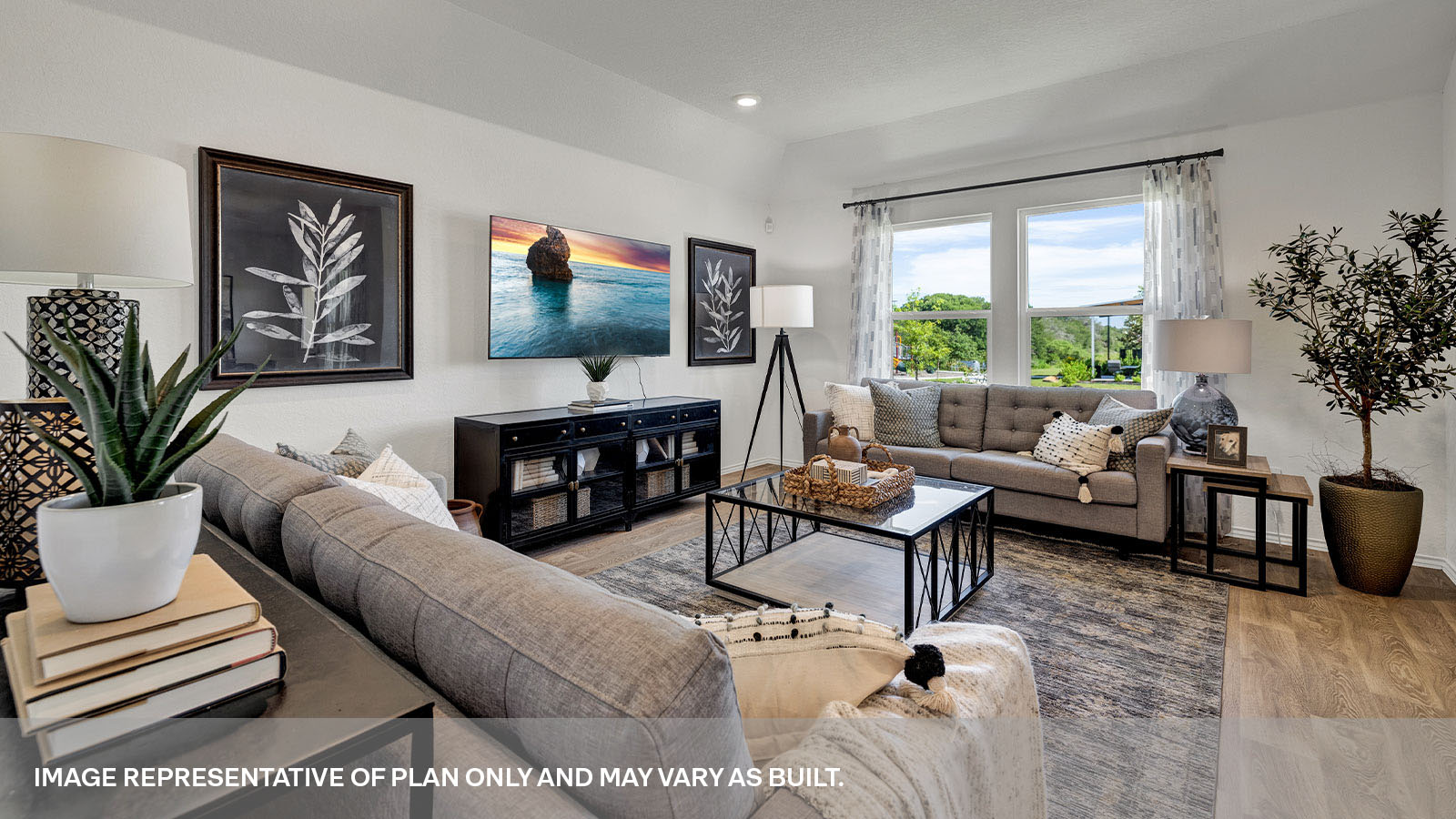 Arroyo Ranch Denton Floorplan Living Room 2