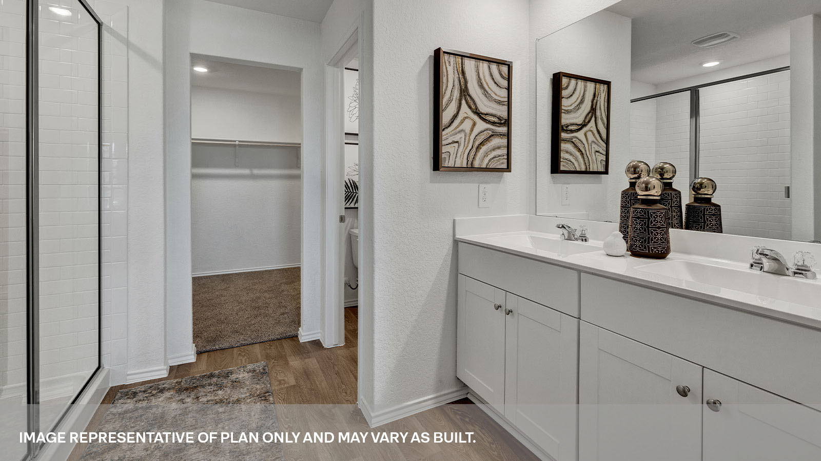 Arroyo Ranch Denton Floorplan Bathroom 1