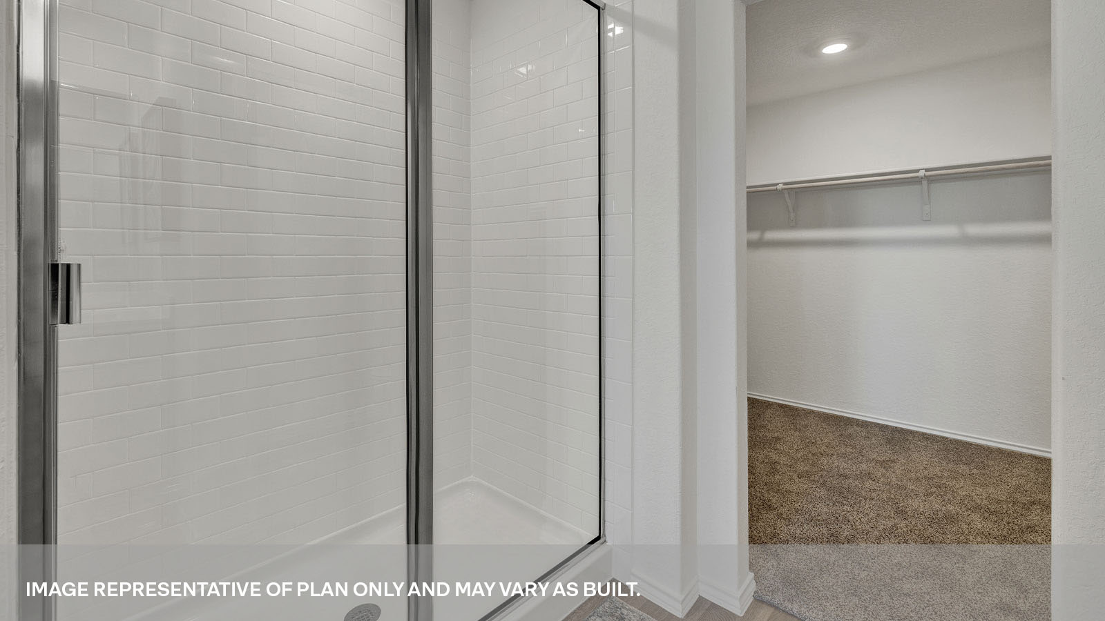 Arroyo Ranch Denton Floorplan Bathroom 1 Shower