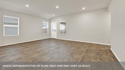 Arroyo Ranch Lakeway Floorplan Living Room
