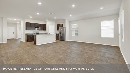 Arroyo Ranch Lakeway Floorplan Living Room 2