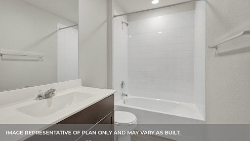 Arroyo Ranch Lakeway Floorplan Bathroom 2