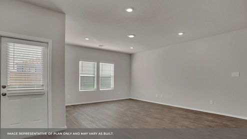Arroyo Ranch Midland Floorplan Living Room