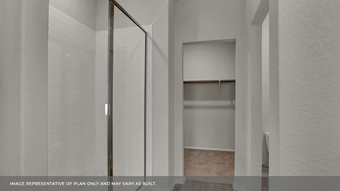 Arroyo Ranch Midland Floorplan Bathroom 1 Shower