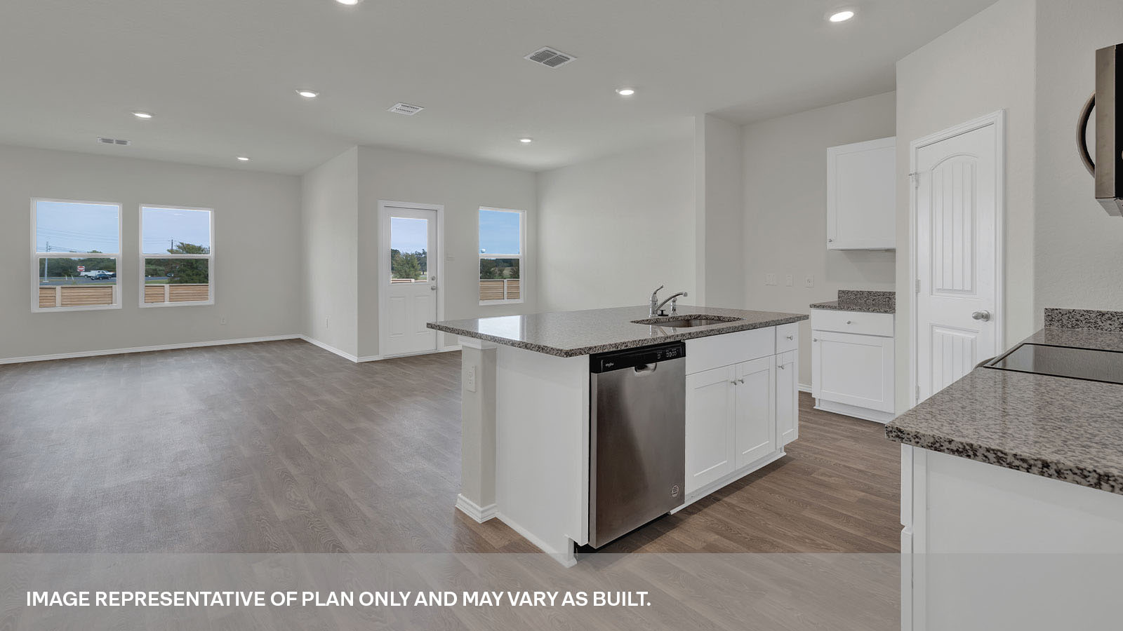 Arroyo Ranch Midland Floorplan Kitchen