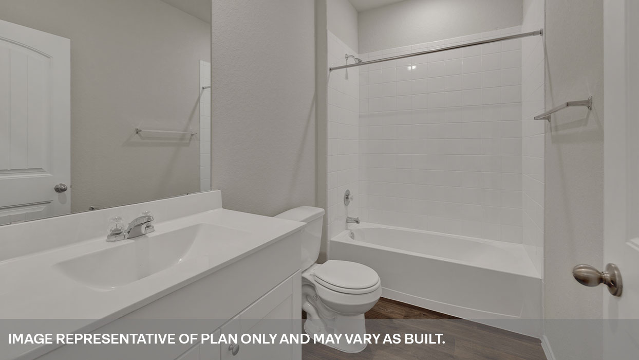 Arroyo Ranch Midland Floorplan Bathroom 2