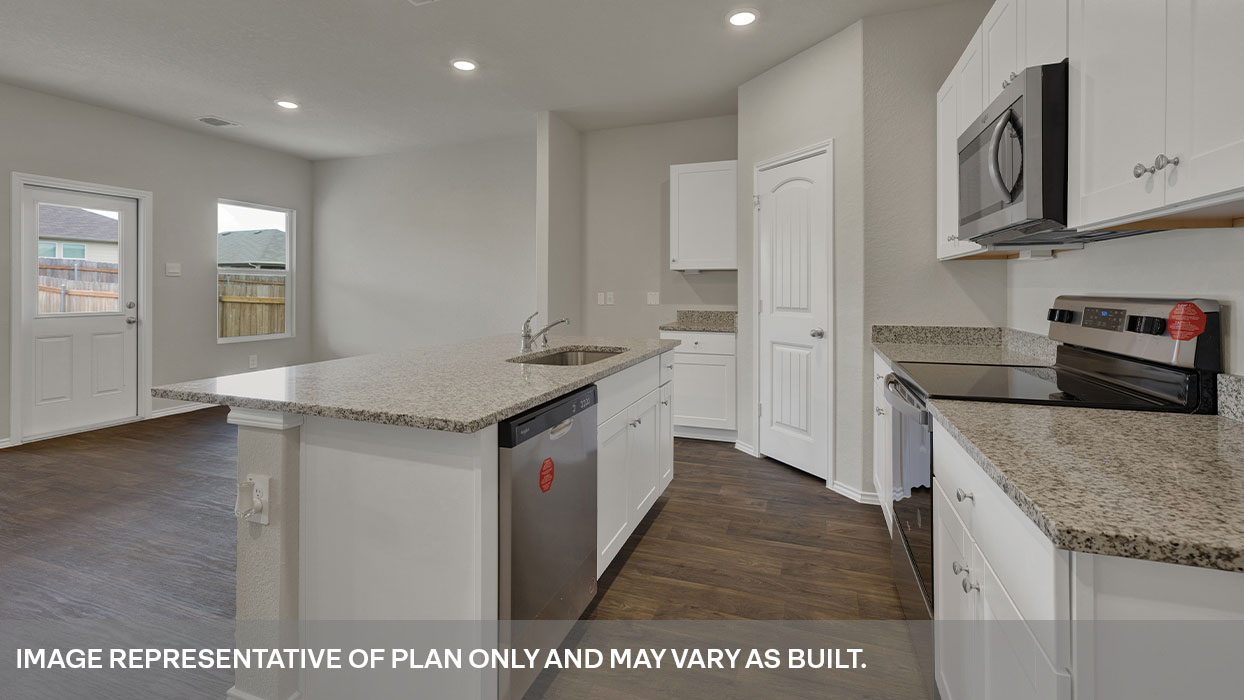 Arroyo Ranch Midland Floorplan Kitchen