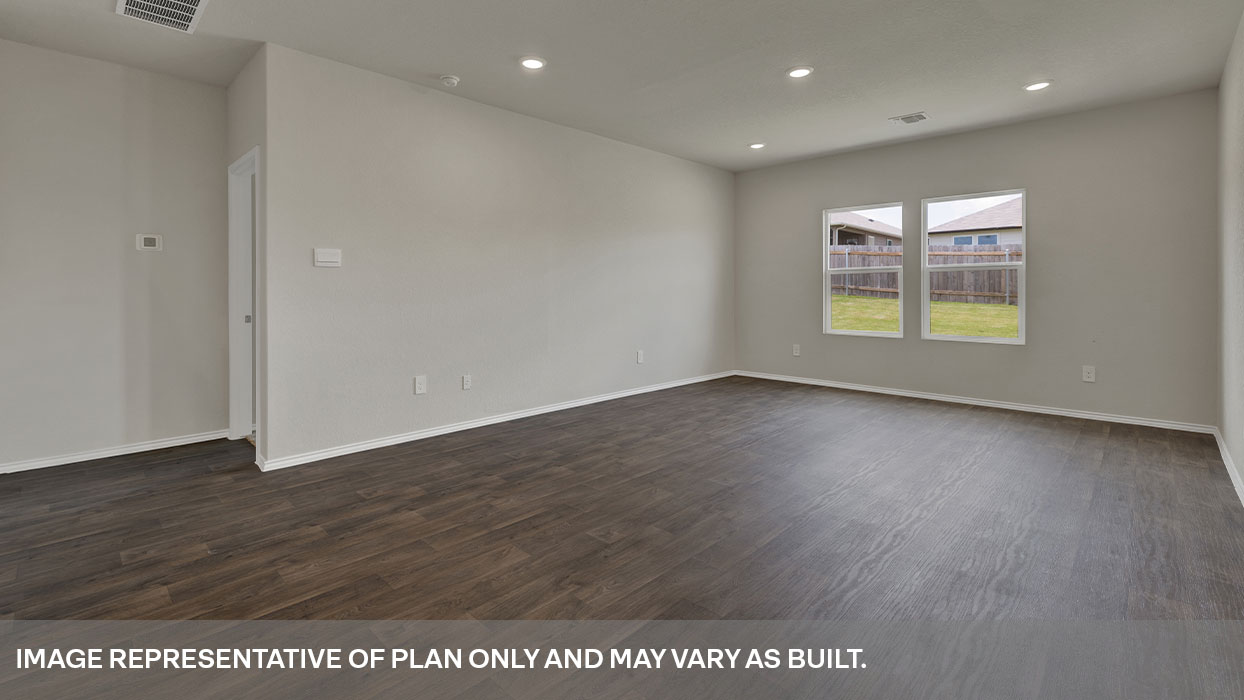 Arroyo Ranch Midland Floorplan Living Room