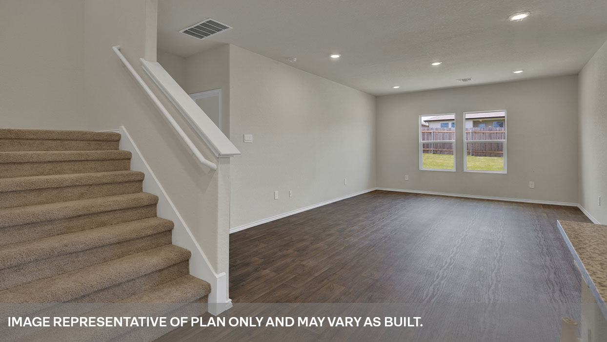 Arroyo Ranch Midland Floorplan Living Room