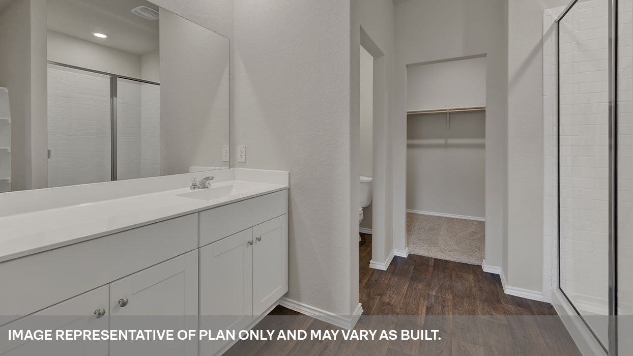 Arroyo Ranch Midland Floorplan Bathroom 1