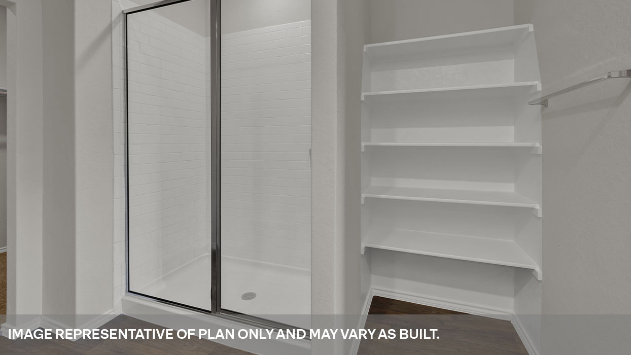 Arroyo Ranch Midland Floorplan Bathroom 1 Shower