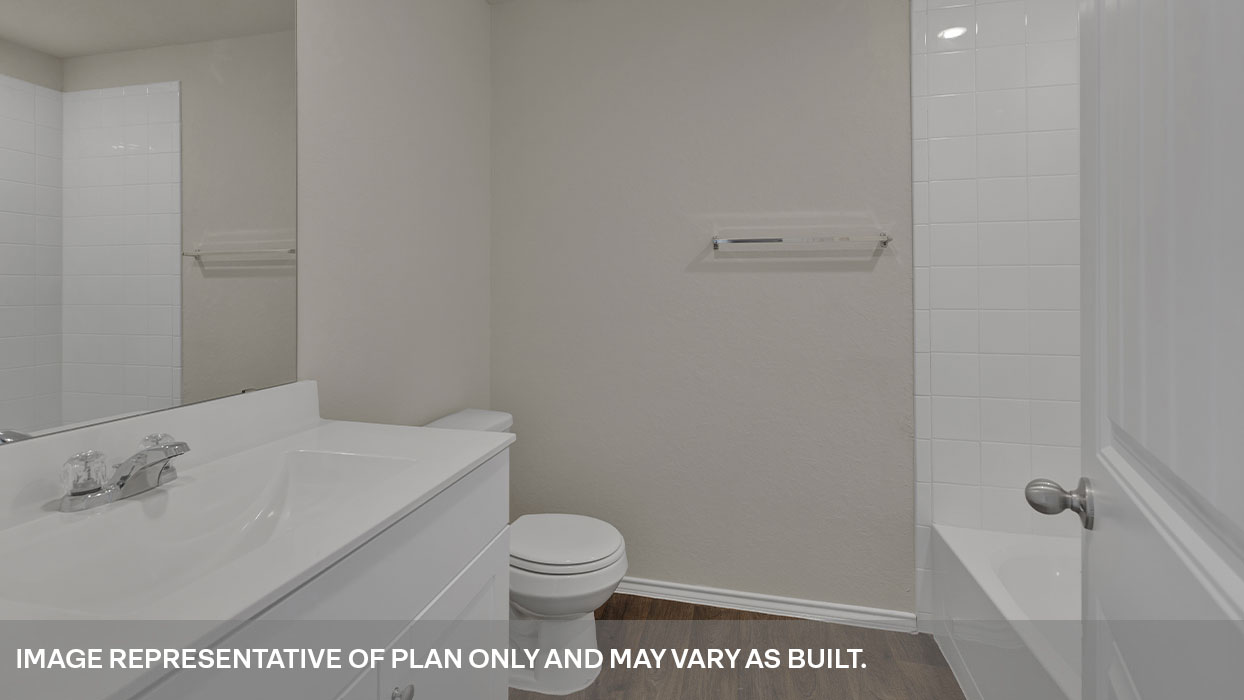 Arroyo Ranch Midland Floorplan Bathroom 3