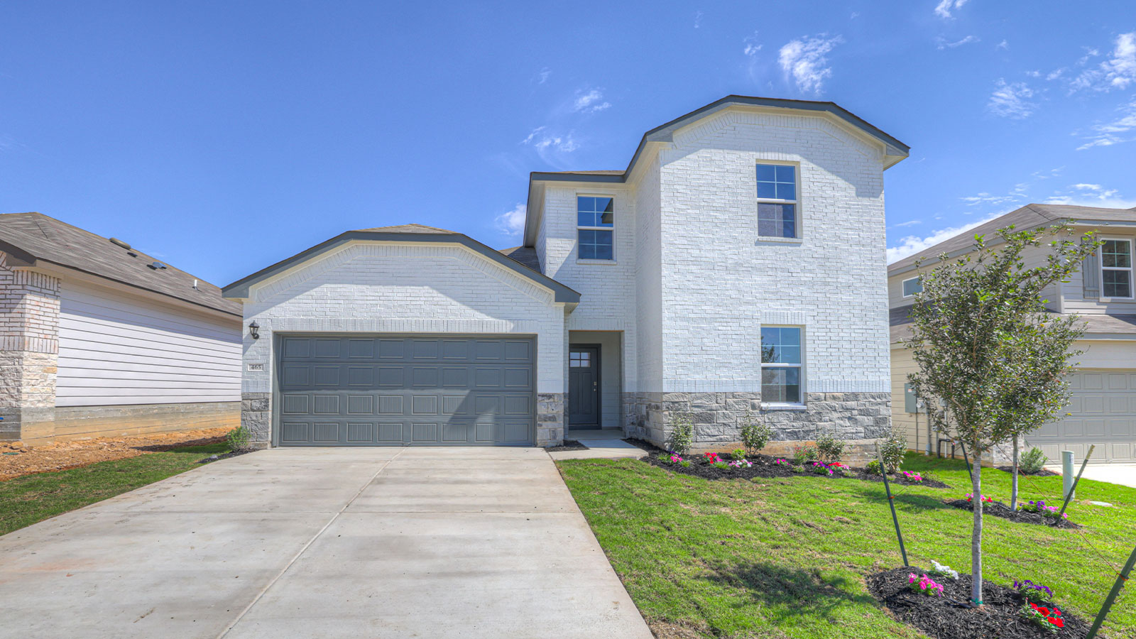 Arroyo Ranch Midland Floorplan Exterior Photo 4 Bed 3 Baths Two Story