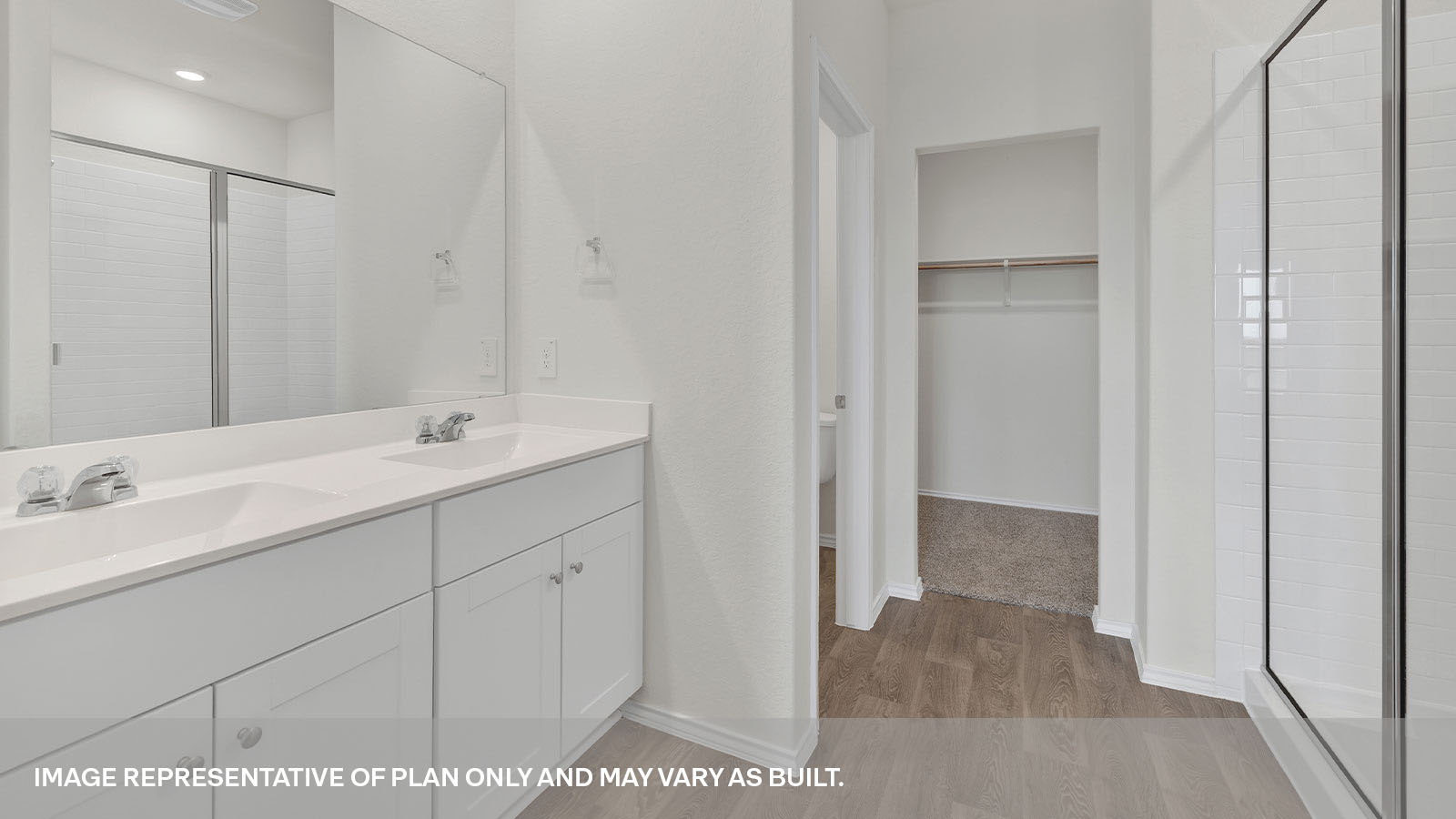 Arroyo Ranch Midland Floorplan Bathroom 1 Shower