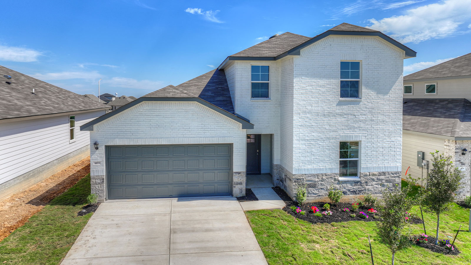 Arroyo Ranch Midland Floorplan 2nd Exterior Photo 4 Bed 3 Baths Two Story