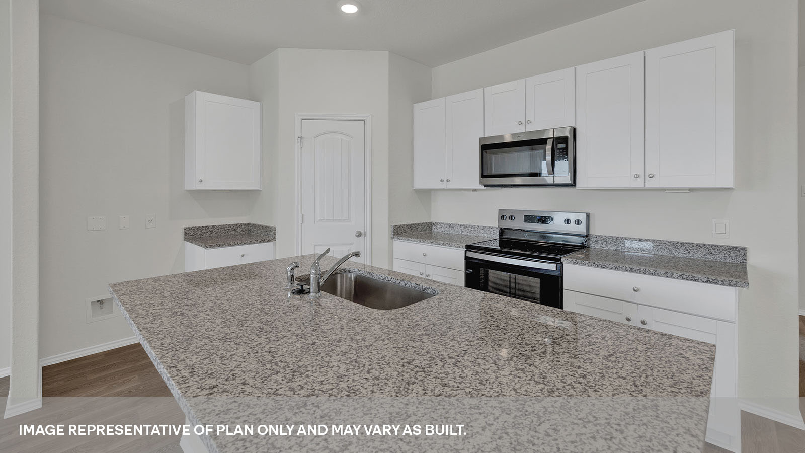 Arroyo Ranch Midland Floorplan Kitchen Island