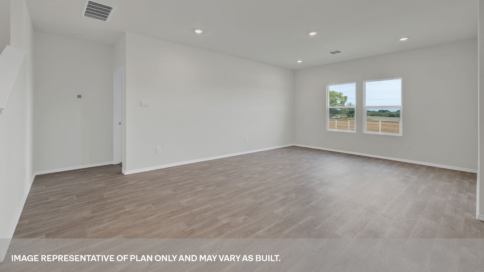 Arroyo Ranch Midland Floorplan Living Room