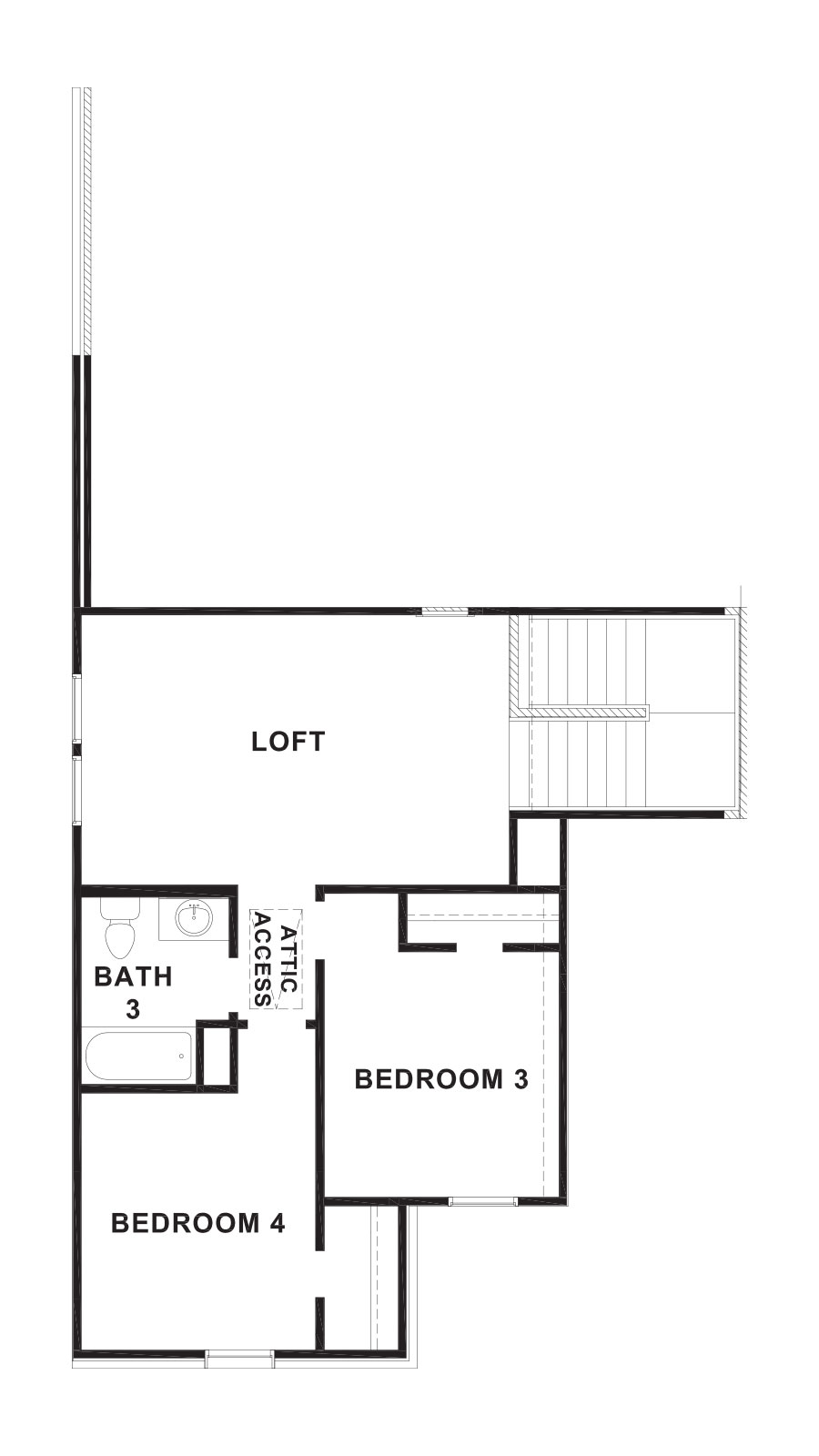 The Midland Floorplan 2nd Floor