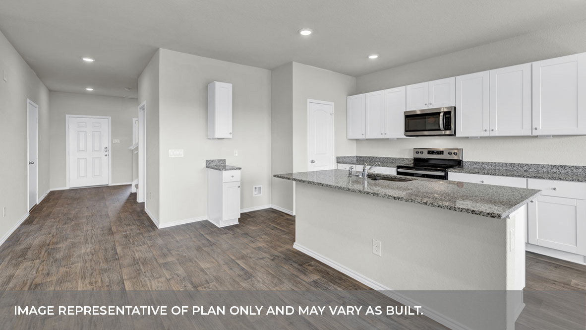 Arroyo Ranch Naples Floorplan Kitchen and Dining Nook