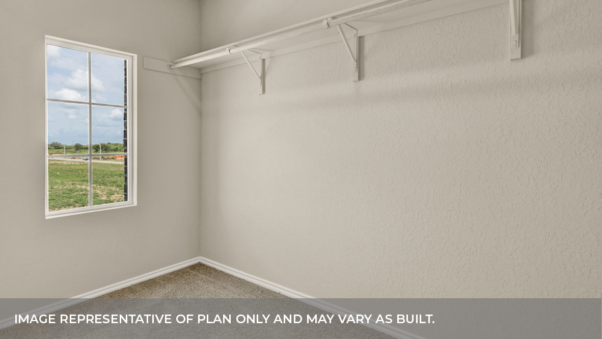 Arroyo Ranch Naples Floorplan Bedroom 3 Closet