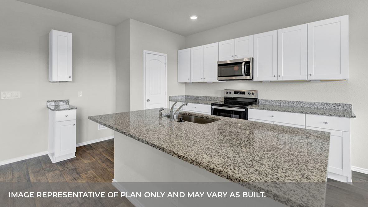 Arroyo Ranch Naples Floorplan Kitchen Island and Counters