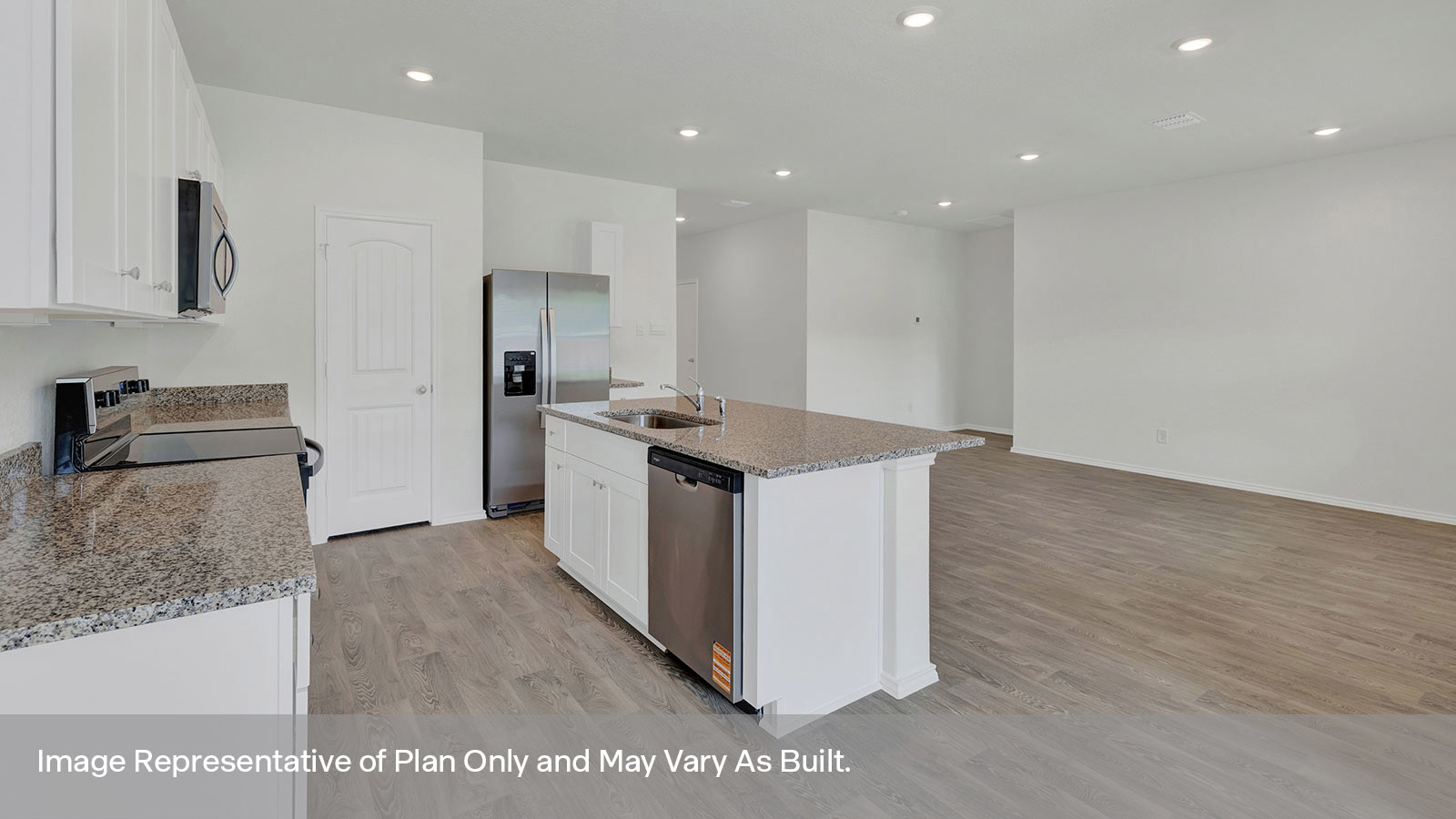 Arroyo Ranch Naples Floorplan Kitchen Island and Counters
